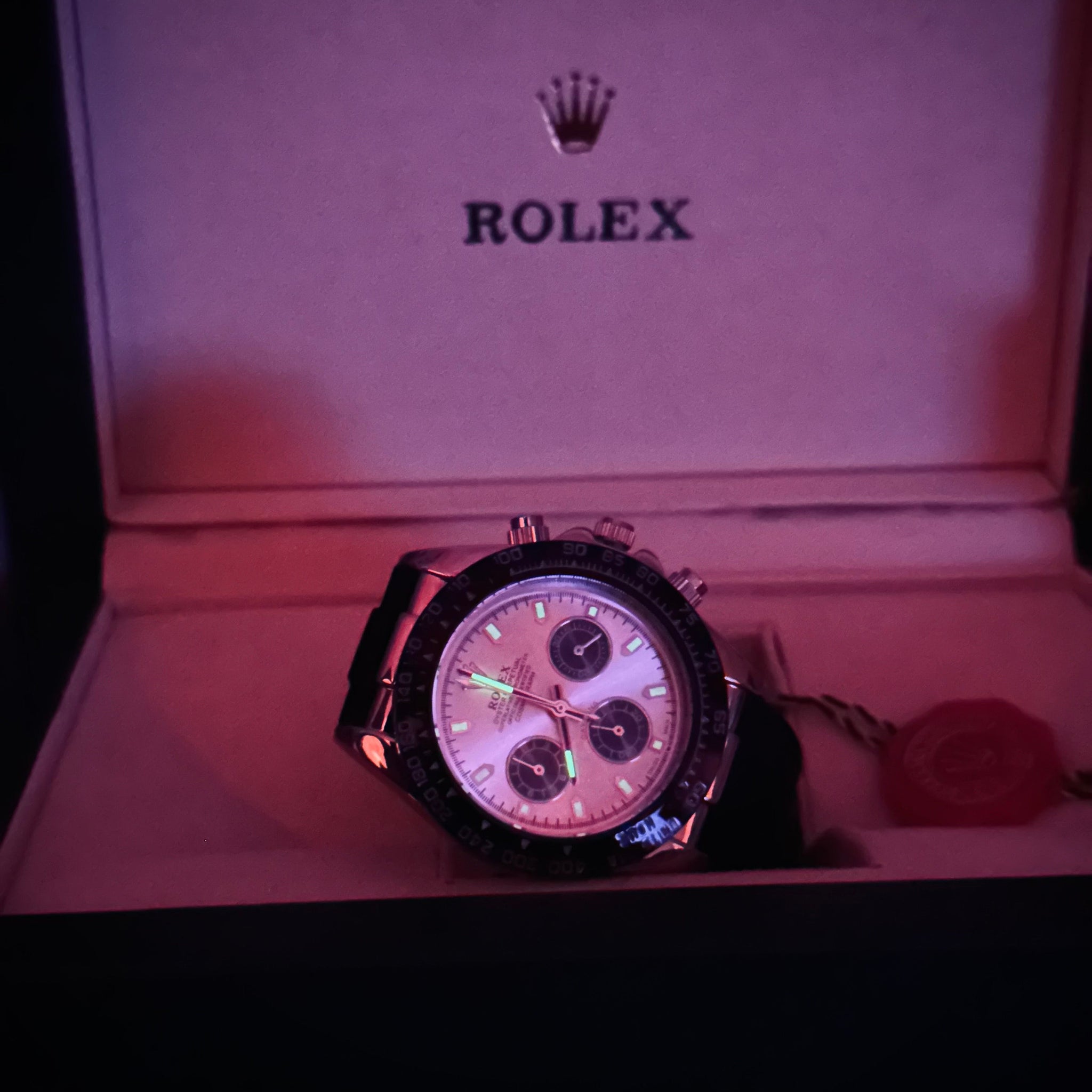Rolex Daytona Master (All-working Chronographs + luminous dial)